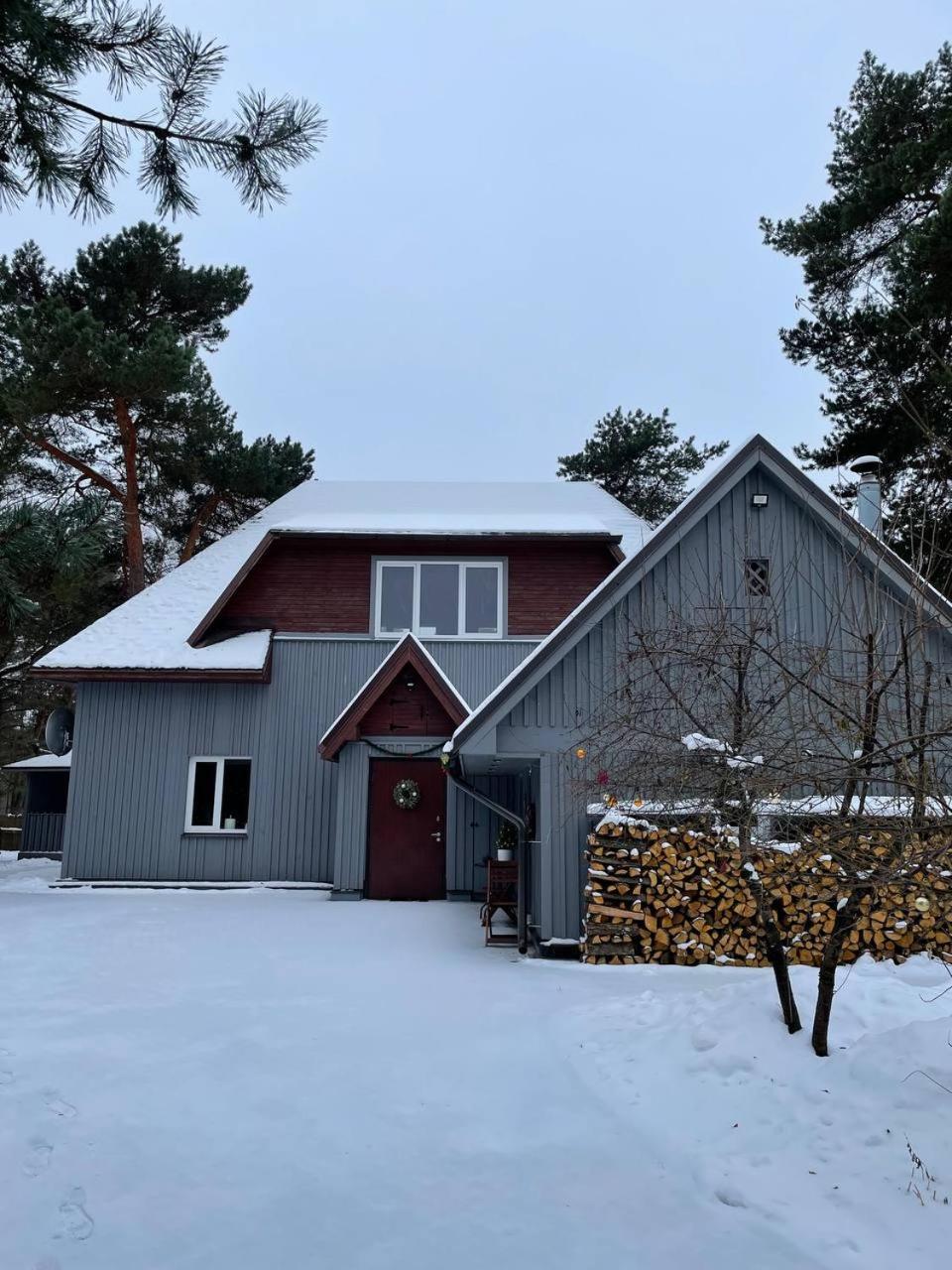 Piejuras Maja Skandinavu Stila! Seaside Scandi House! Villa Lapmežciems Dış mekan fotoğraf